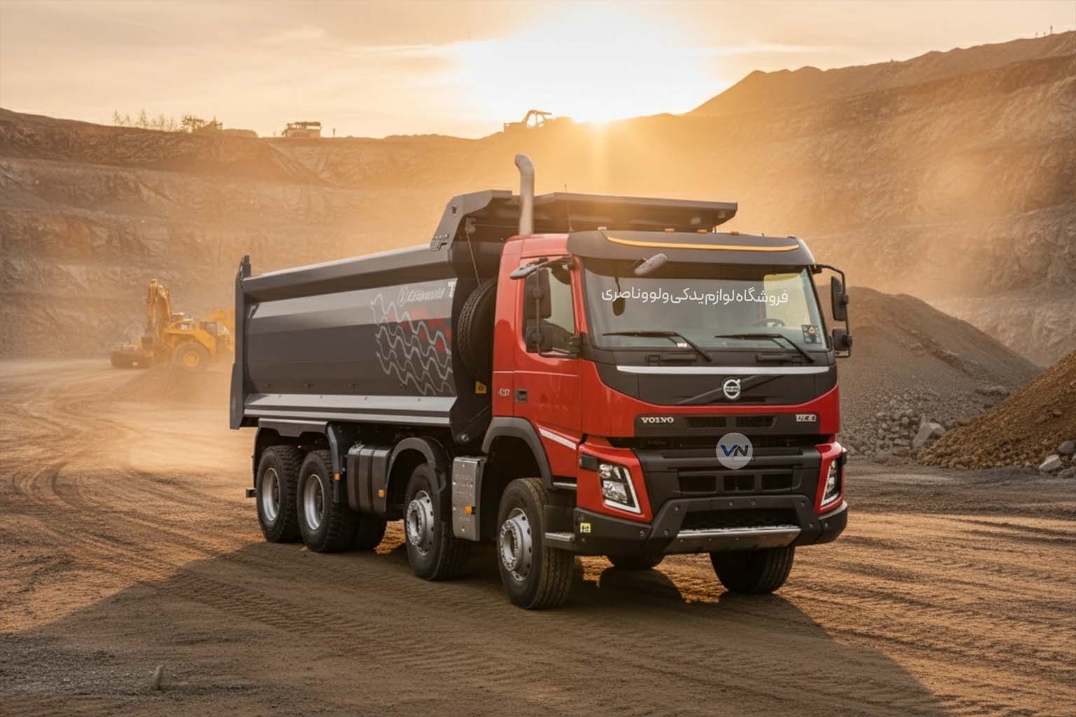 آینه و چراغ ولوو FH و FMX