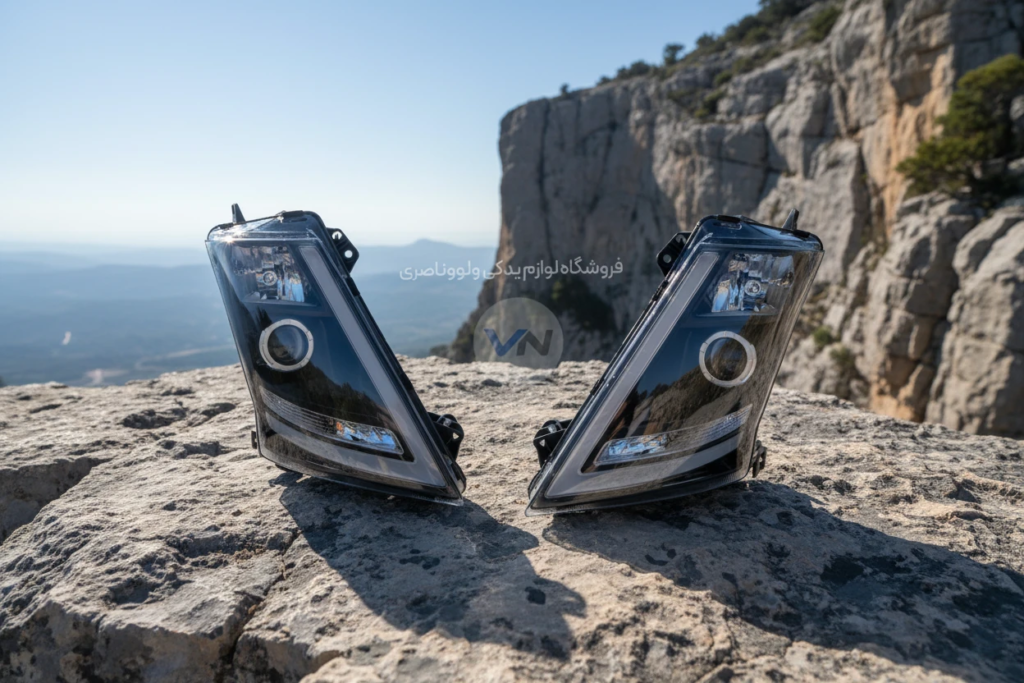 چراغ FH500 داخل مشکی ولوو