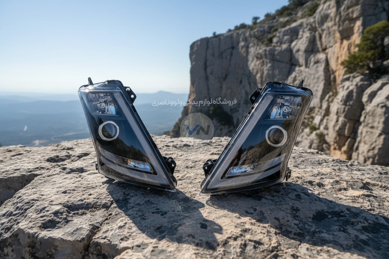 چراغ FH500 داخل مشکی ولوو