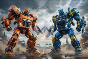 مقایسه ولوو FH500 با داف XF